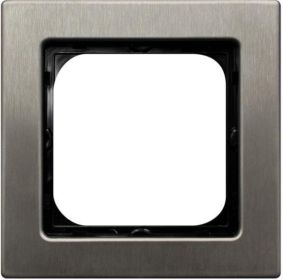 Ospel Ramka pojedyncza Sonata stal inox (R-1RM/37)