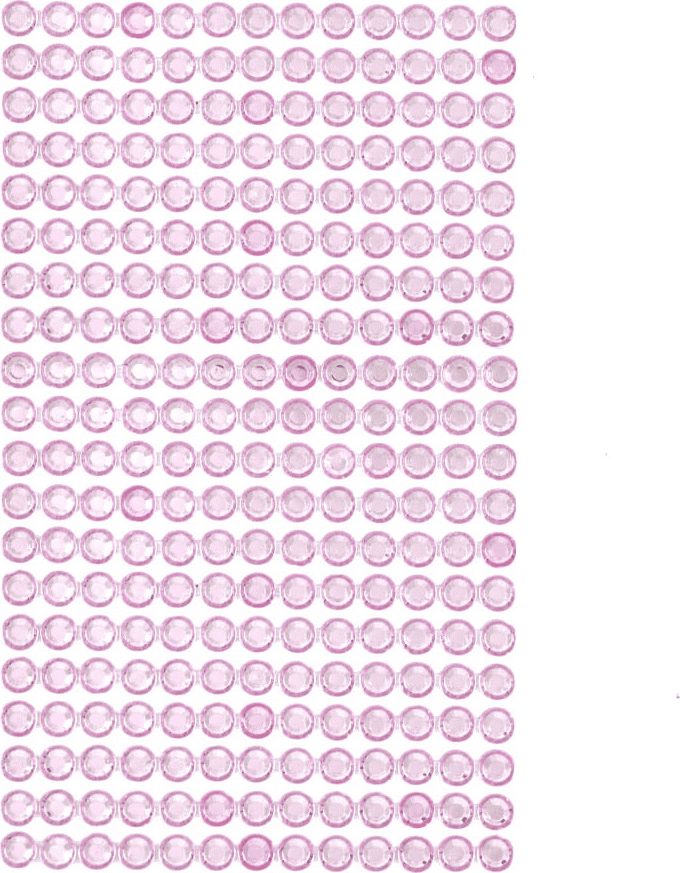 DP Craft KrysztaĹ‚ki samoprzylepne 6 mm Light Pink GRKR-051