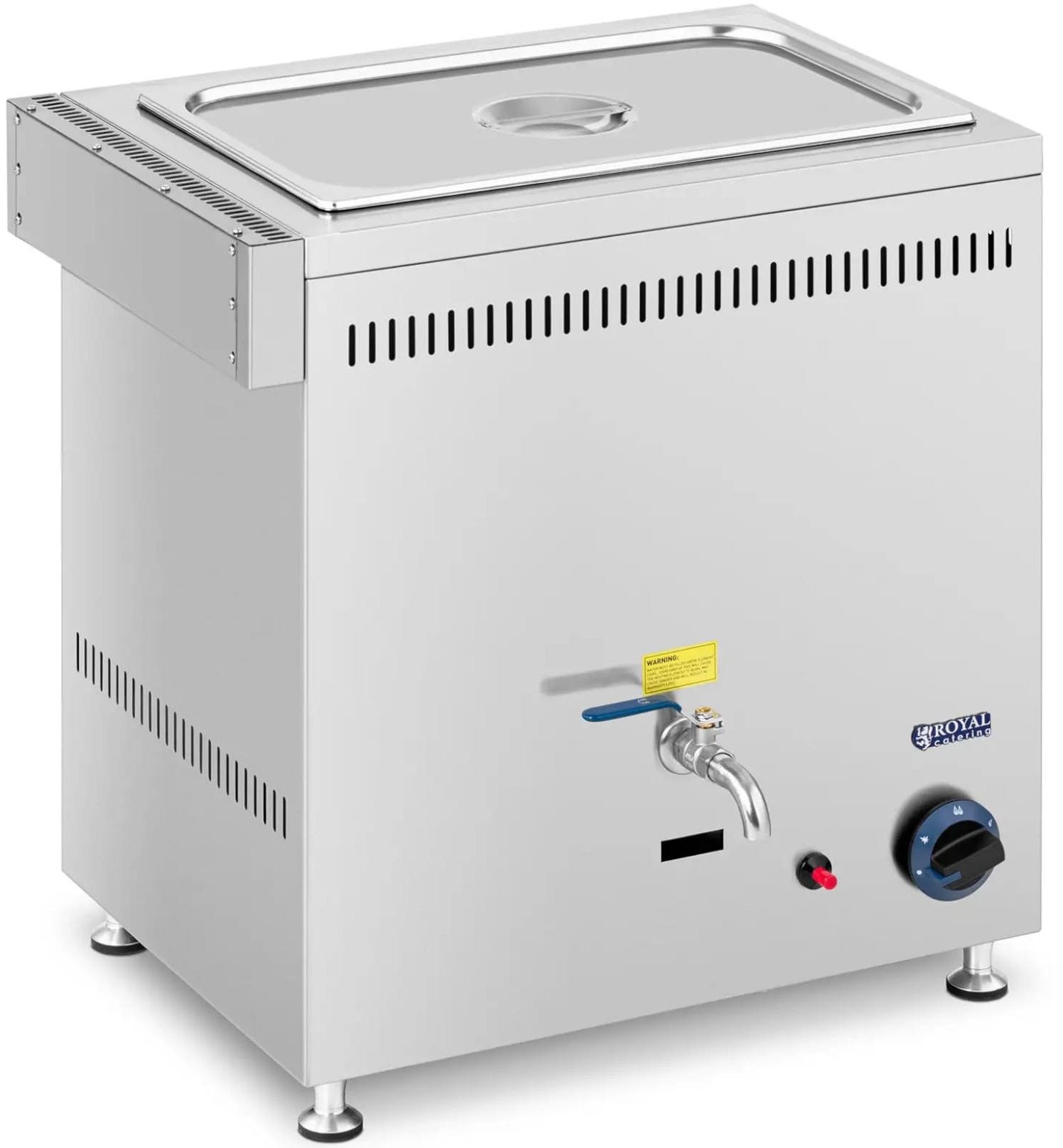 Bemar podgrzewacz wodny na gaz propan butan G31 0.03 bar GN 1/1 3300 W