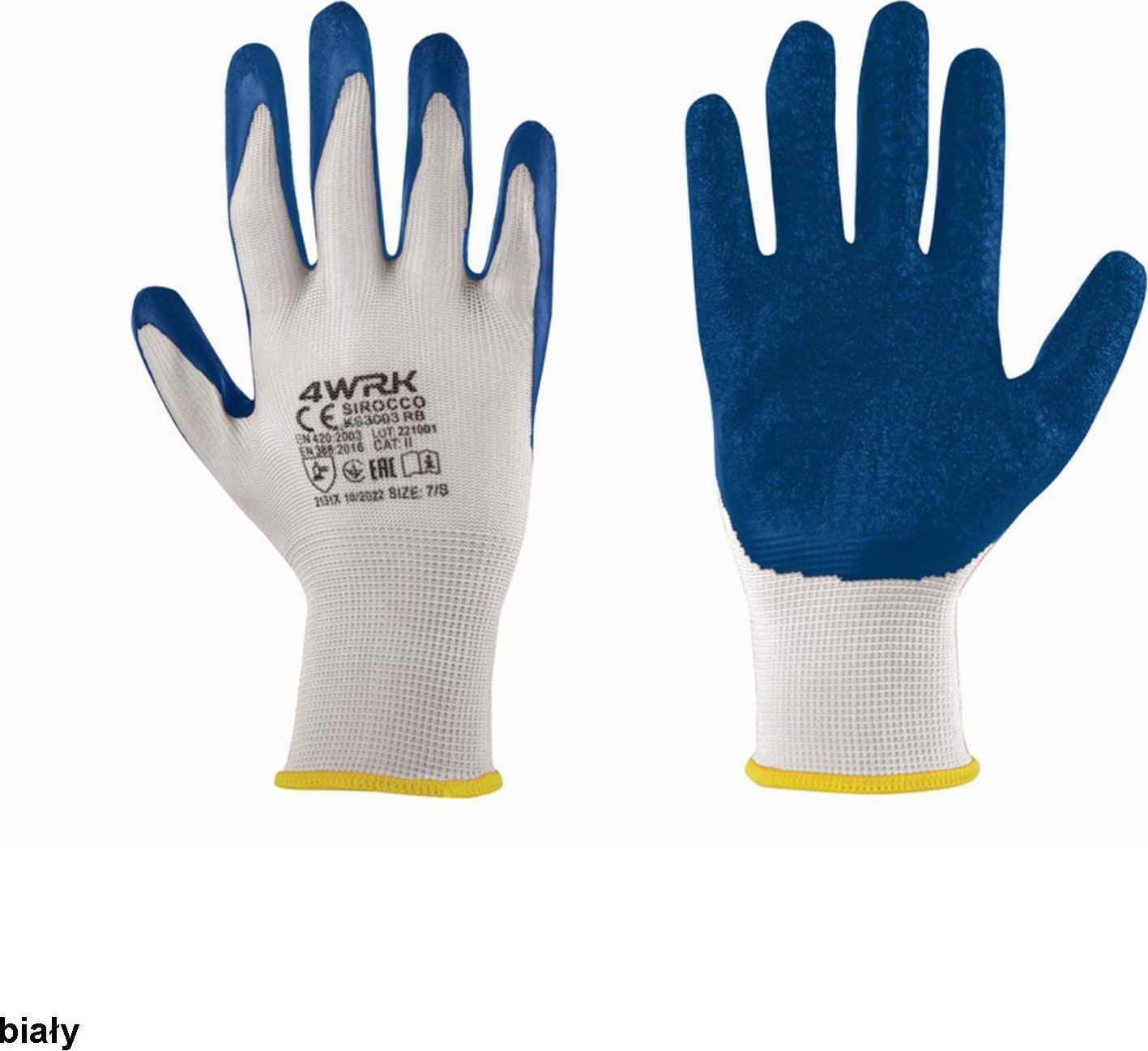 Krups SIROCCO KS3003 WBL10 - Rękawice rob 4WRK SIROCCO PES/LA KS3003 WBL