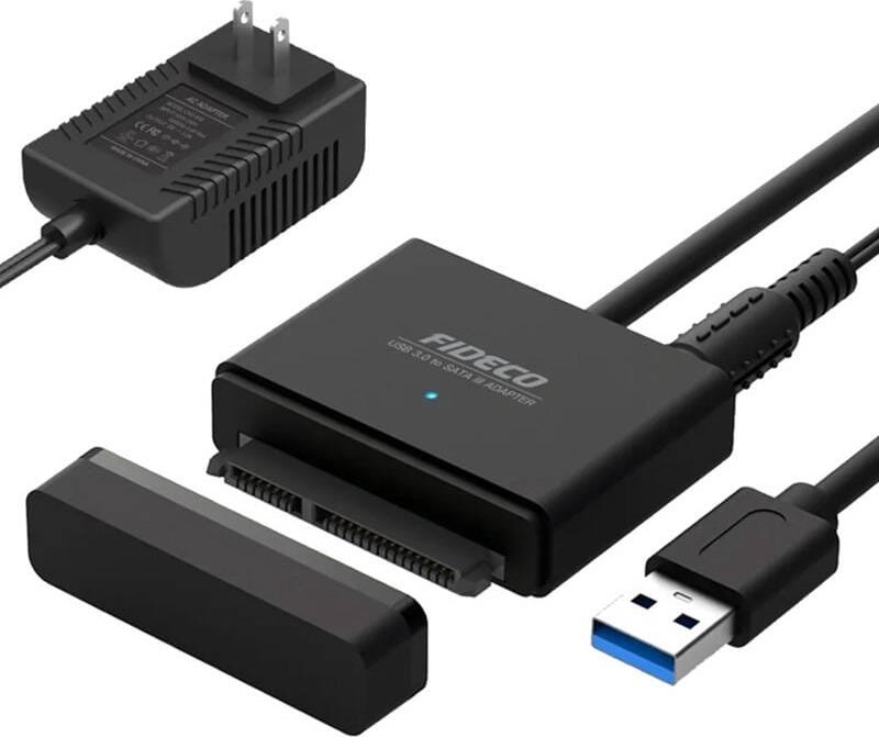 Adapter dysków HDD/SSD FIDECO PL2535A-P (USB 3.0, SATA)