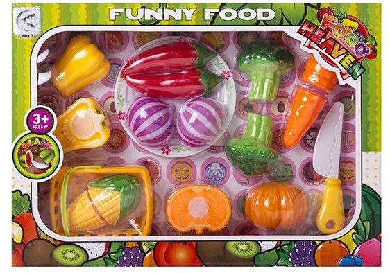 Warzywa - zestaw do krojenia wraz z akcesoriami