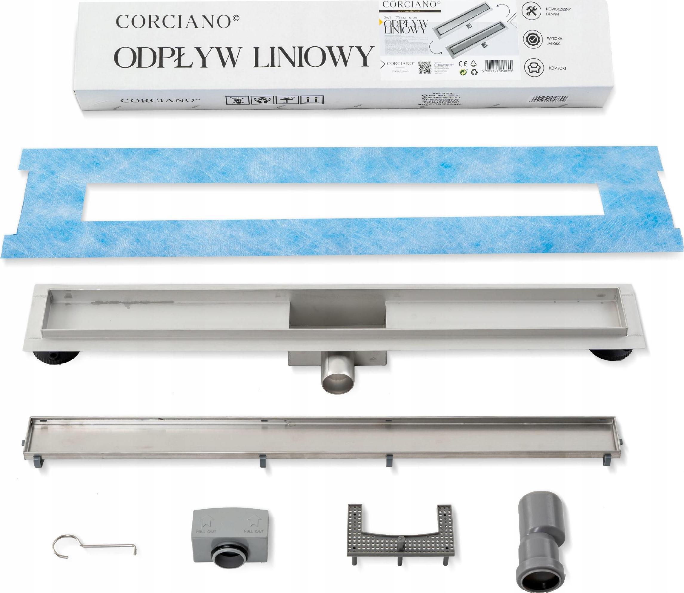 Corciano Odpływ liniowy z rusztem