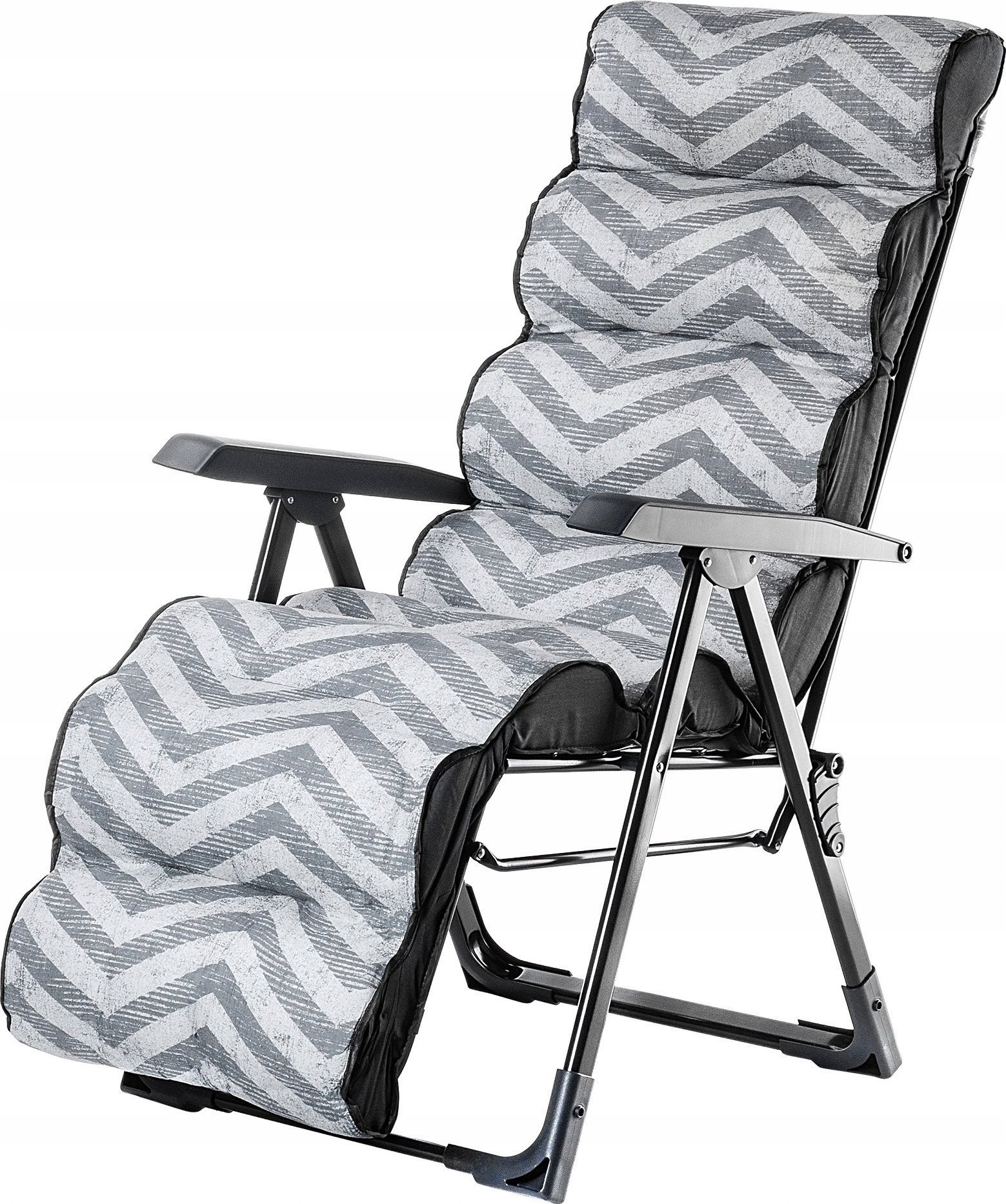 Kadax KADAX Leżak Fotel Ogrodowy Plażowy Z Podnóżkiem