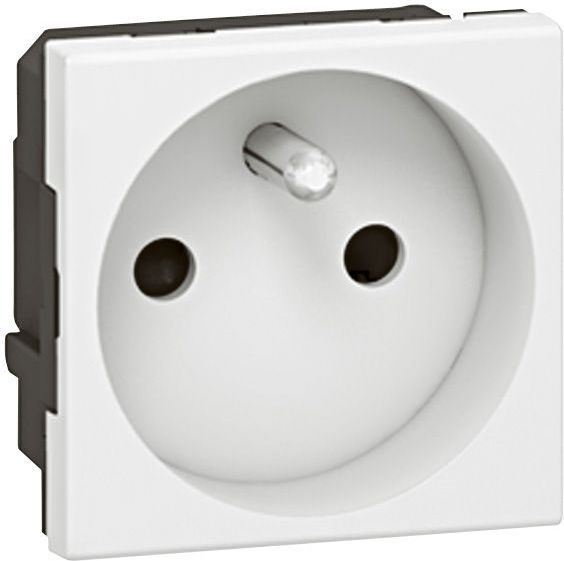 Legrand Gniazdo pojedyncze z/u MOSAIC 16A białe - 077113