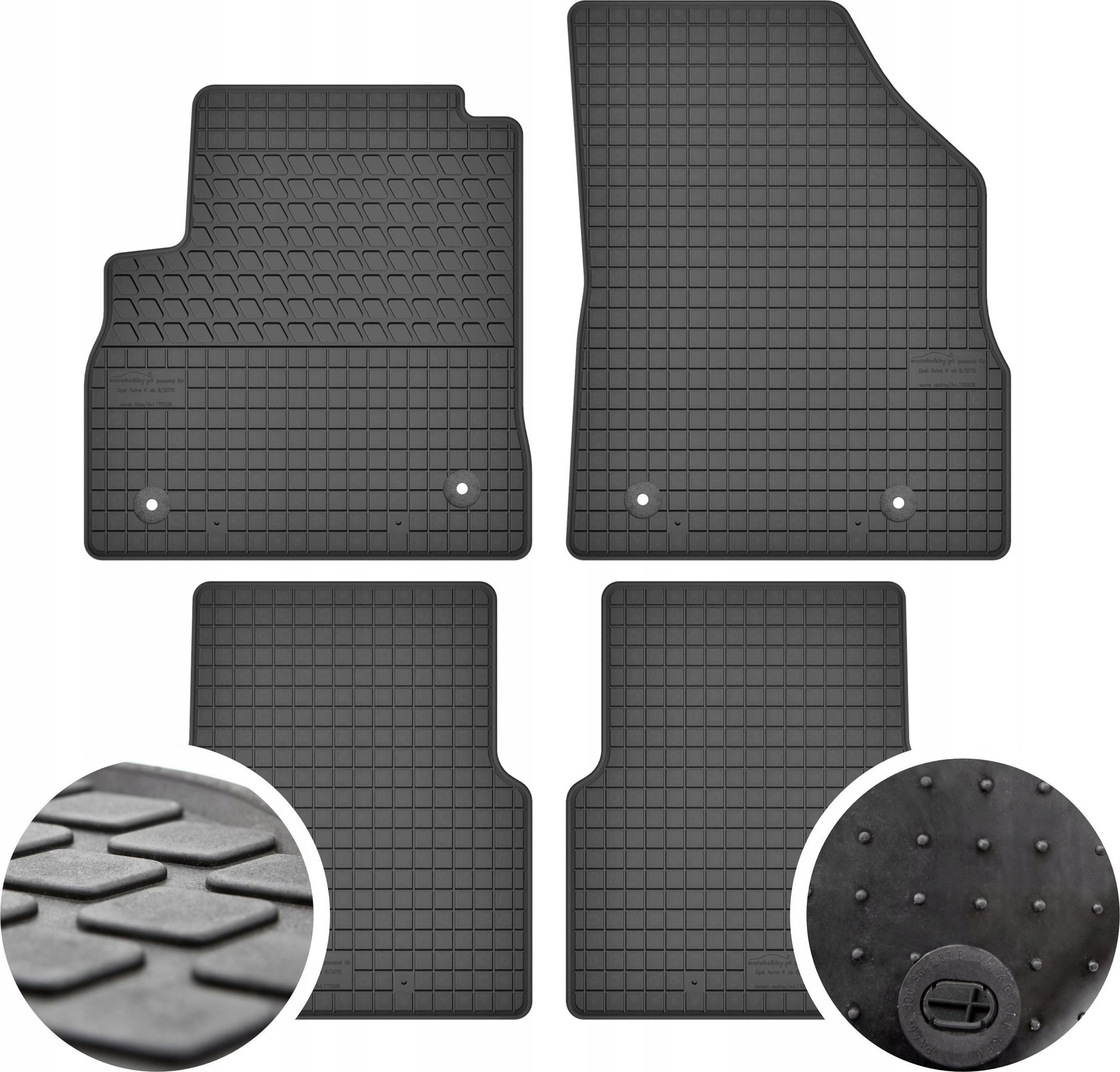 GeyerHosaja Dywaniki gumowe do Opel Astra K