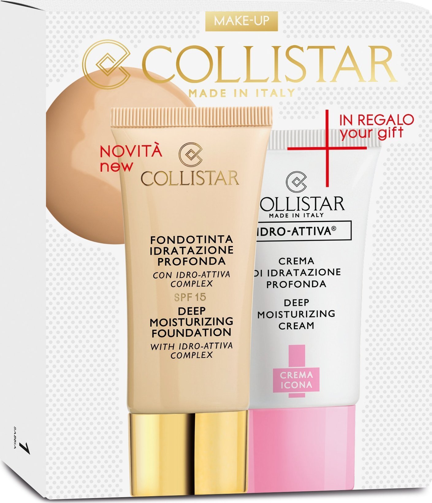 Collistar COLLISTAR DEEP MOISTURIZING FOUNDATION - 6 SUN 30ML