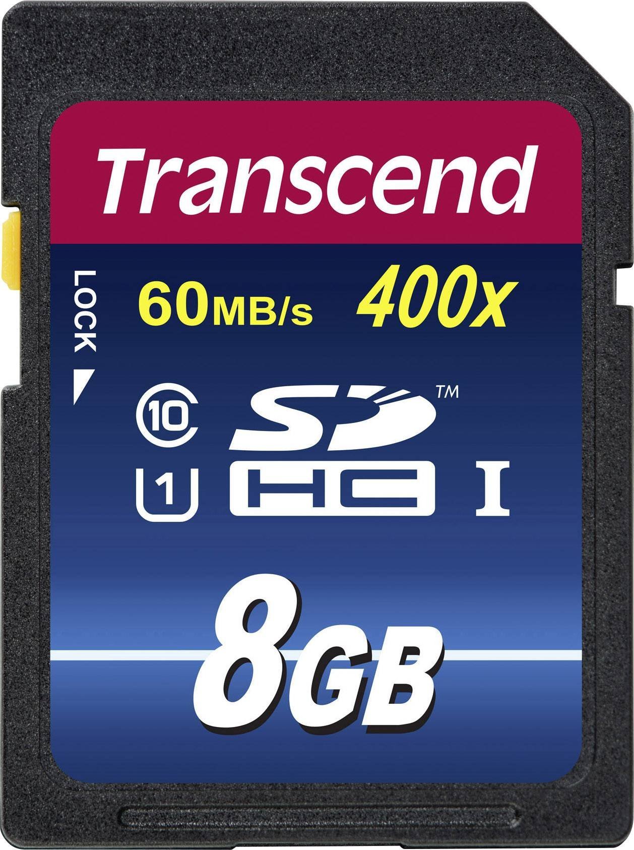 Karta Transcend 300x SDHC 8 GB Class 10 UHS-I/U1 (TS8GSDU1)