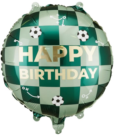Balon foliowy Happy Birthday piłki 35x35cm