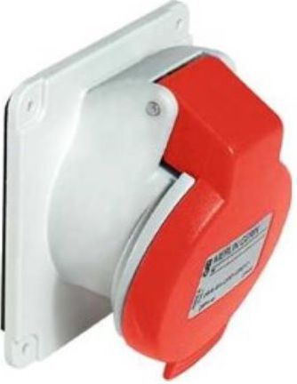 Schneider Gniazdo stałe 5P 32A 400V czerwone IP44 (PKF32F435)