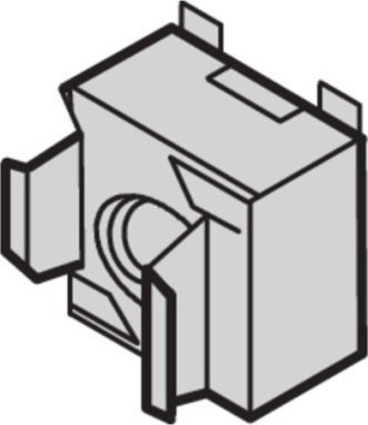 SCHROFF Zestaw nakrętek uziemiających SCHROFF, M5, 100 szt.