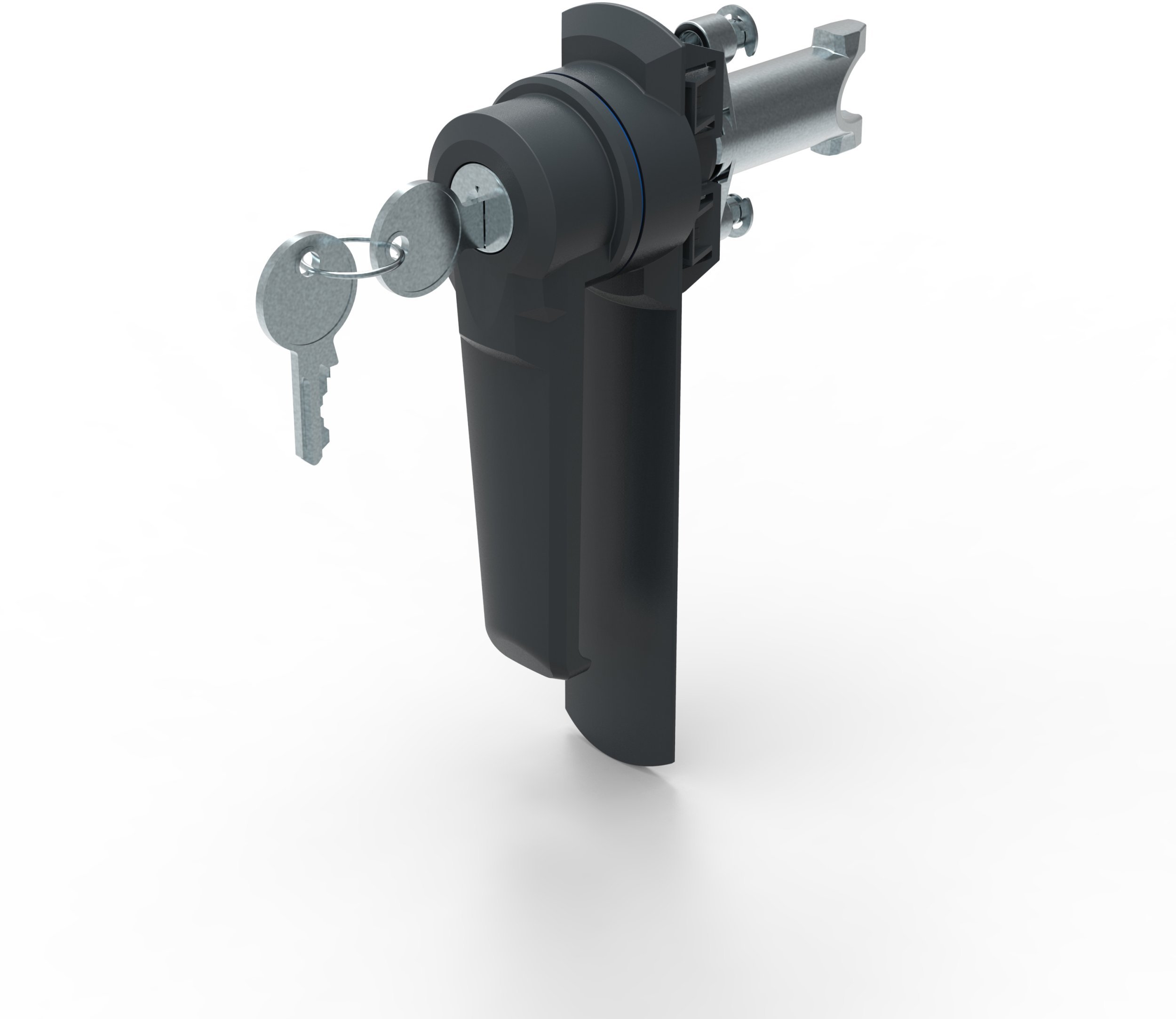 Klamka z zamkiem nr 405, dostarczana z 2 kluczami XL3S 4000 339718