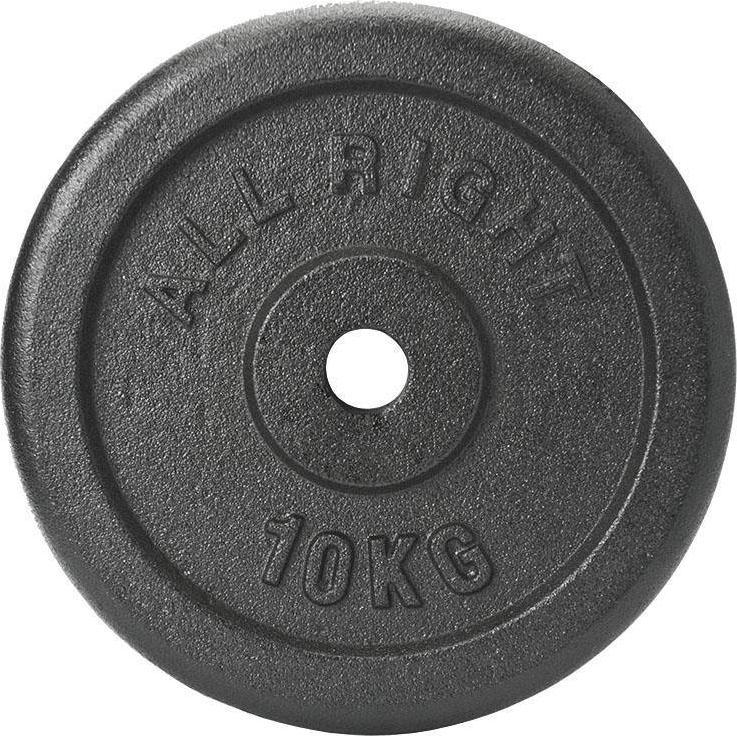 Allright Obciążenie Allright Czarne 10kg