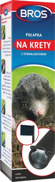 Bros Pułapka na krety Trap with indicator
