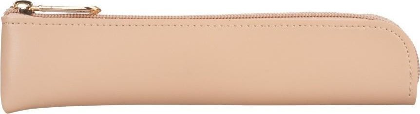 Etui na długopisy z suwakiem beżowe