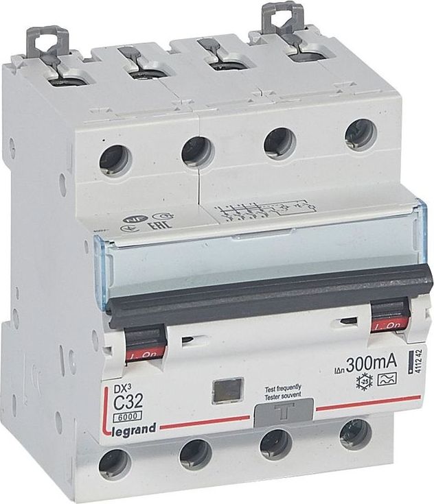 Legrand Wyłącznik różnicowo-nadprądowy 4P 32A C 0,3A typ A P314 DX3 411242