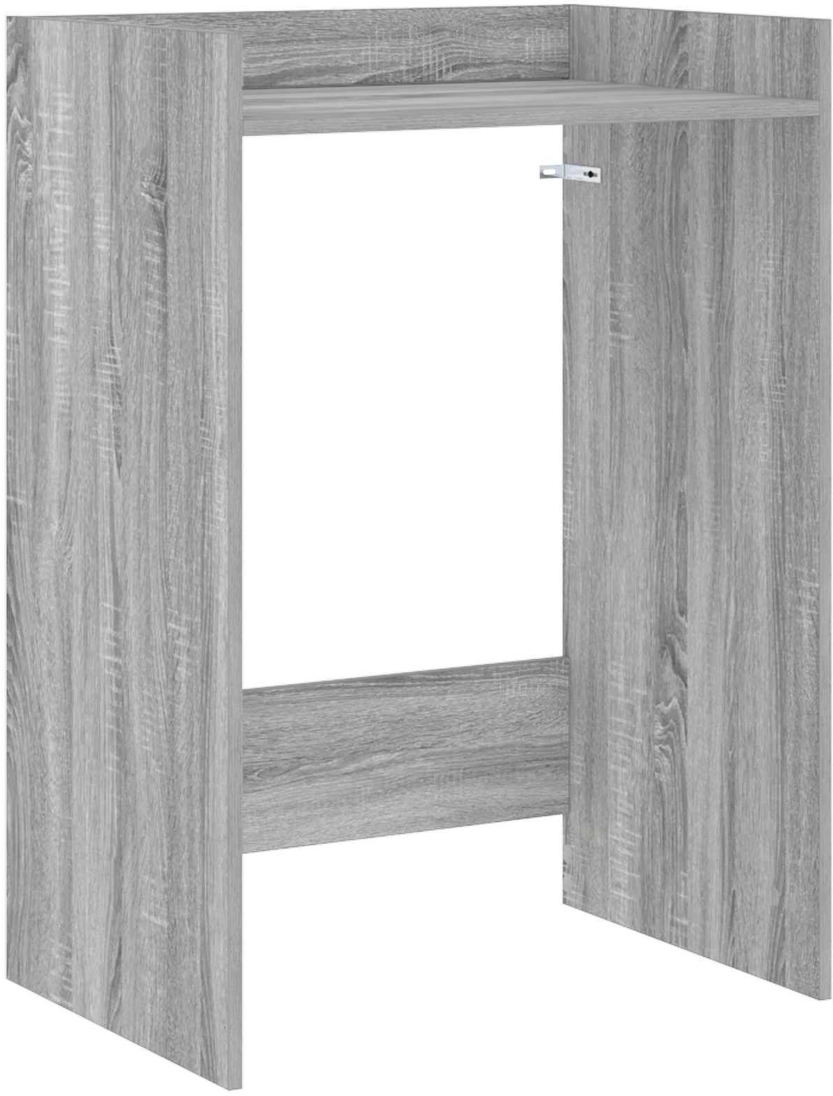 vidaXL Szafka na pralkę Szary Sonoma 67,5 x 48 x 97 cm