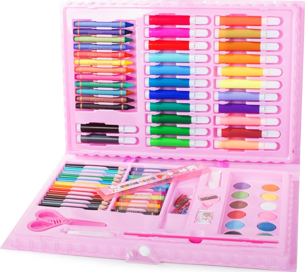 Verk Zestaw artystyczny do malowania w walizce 86 szt Zestaw artystyczny do malowania w walizce 86 szt