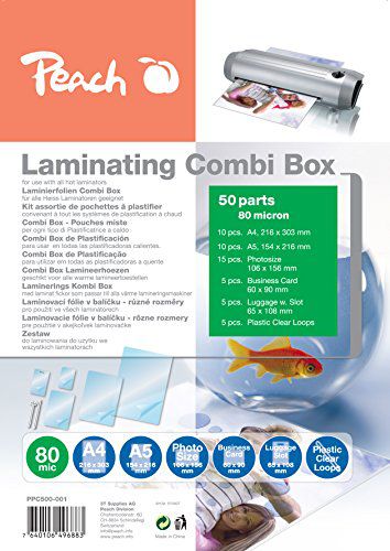 Peach Folie do laminowania zestaw Combi Box 50 (510407)