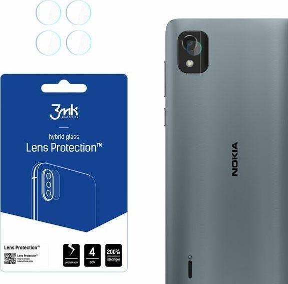 3MK 3MK Lens Protect Nokia C2 2nd Edition Ochrona na obiektyw aparatu 4szt