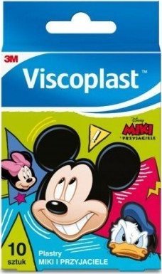 Sila Plastry z opatrunkiem dla dzieci Myszka Miki 10 szt