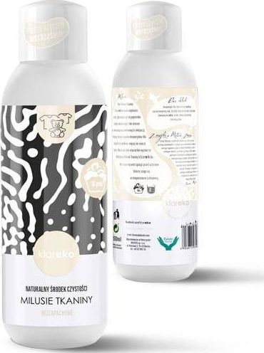 Płyn do płukania Klareko Klareko, Milusie Tkaniny, Bezzapachowy, 500 ml