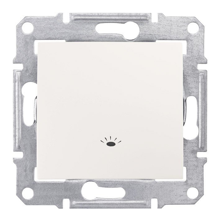 Schneider Electric Przycisk światło Sedna kremowy - SDN0900123