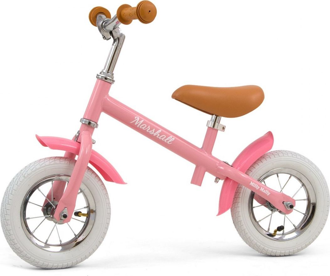 Rowerek biegowy Milly Mally Marshall Air Pink