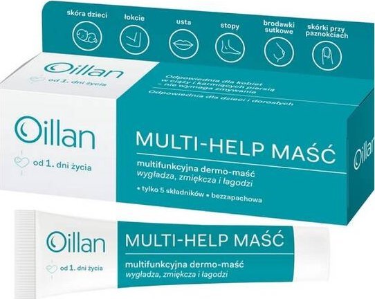 Oillan Oillan Multi-Help multifunkcyjna dermo-maść 12g