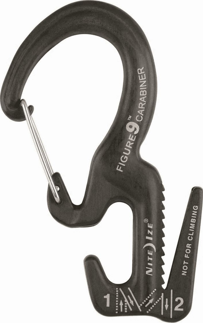 Nzxt Nite Karabińczyk mocujący Figure 9 aluminium czarny duży (C9L-02-01)