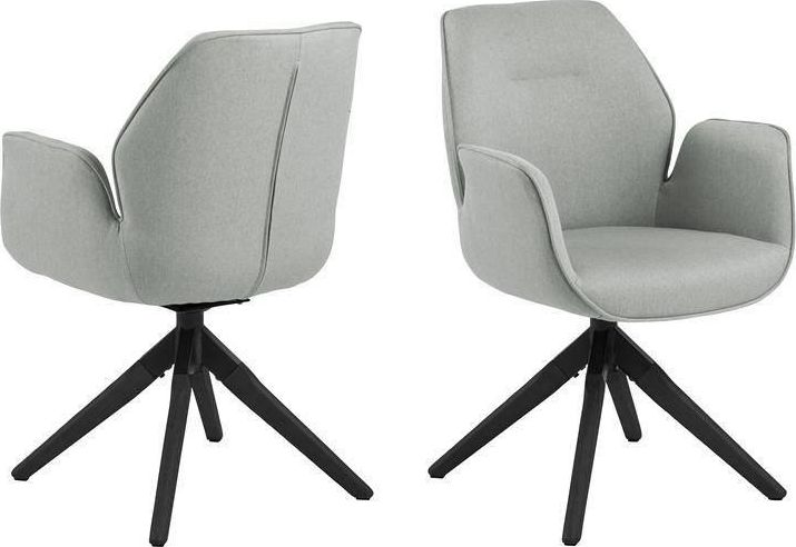 Scandimania Krzesło do jadalni Aura, tkanina Town