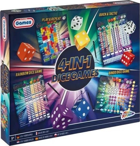 Gry w kości 4w1