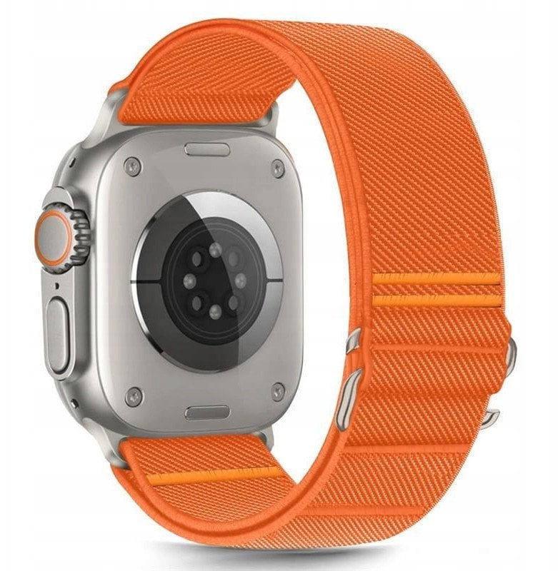 TECH-PROTECT NYLON SLIP APPLE WATCH 6 / 7 / 8 / 9 / 10 / SE / ULTRA 1 / 2 (44 / 45 / 46 / 49 MM) ORANGE