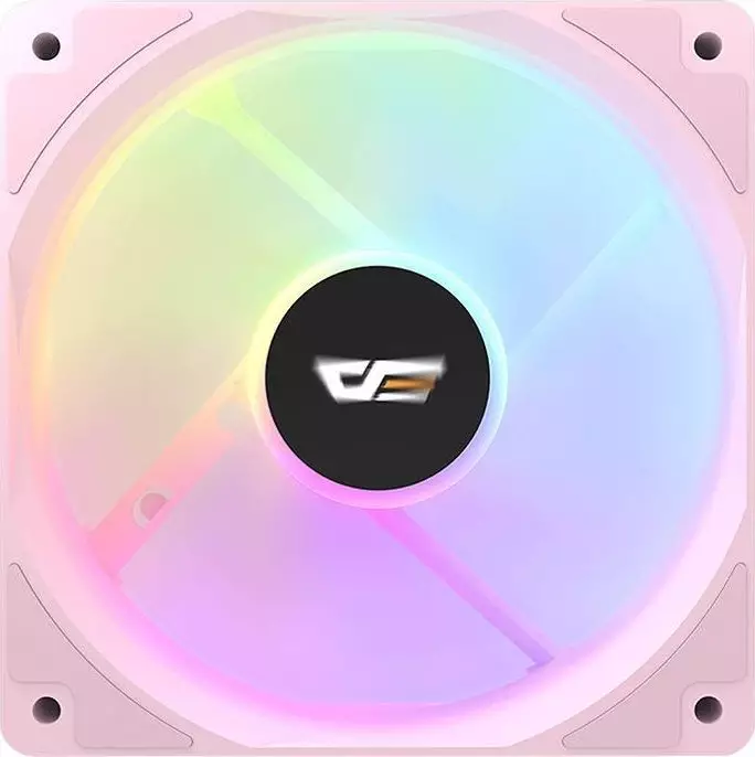 Wentylator Darkflash CL12 Różowy