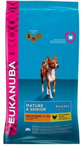 Eukanuba Mature & Senior Medium Breeds 15kg