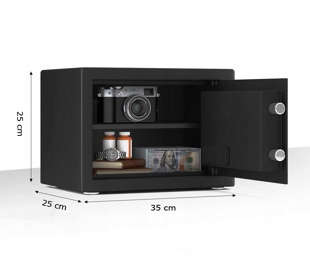 Inteligentny Sejf Z Zamkiem Elektronicznym Kasa Pancerna Na Dokumenty Biuro