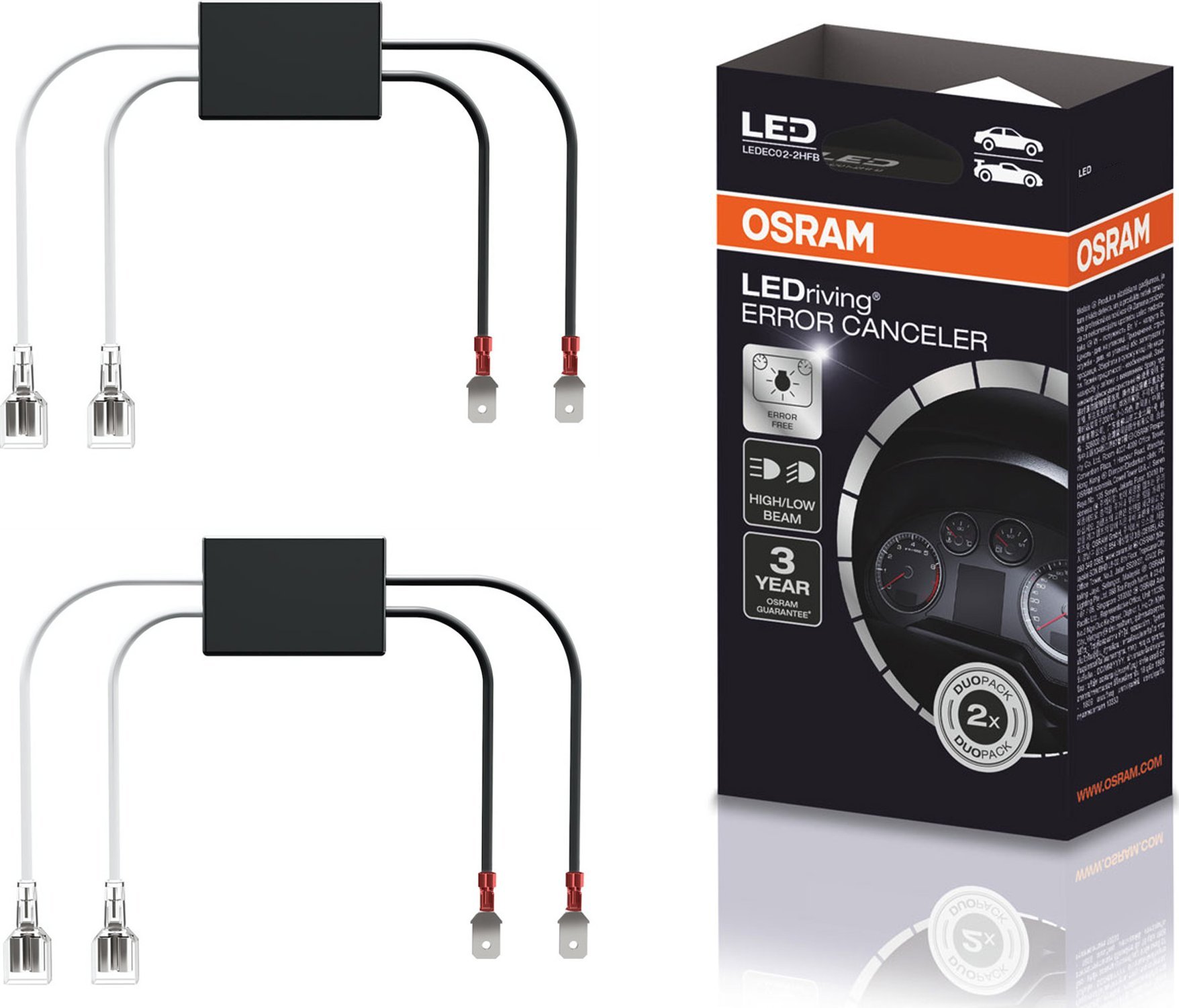 Osram Osram Canubs LED Error Canceler do żarówek H7 2 sztuki