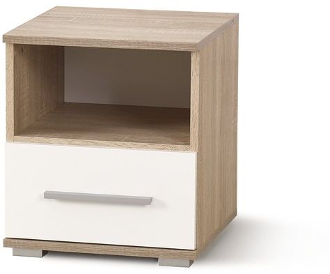 Halmar LIMA SN1 szafka nocna dąb sonoma / biały