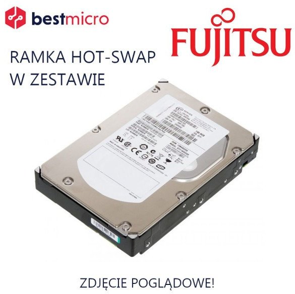 FUJITSU DYSK SSD SAS 1.92TB 2.5" 12Gb/s - CA08226-E925 - Refabrykowany