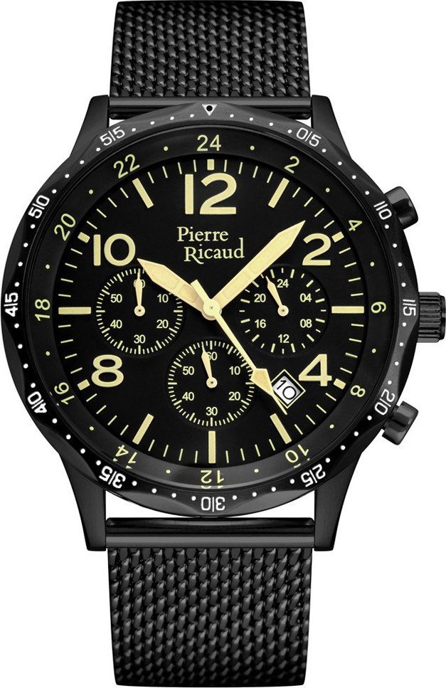 Zegarek Pierre Ricaud Pierre Ricaud P91062.B154QF Zegarek Męski Niemiecka Jakość