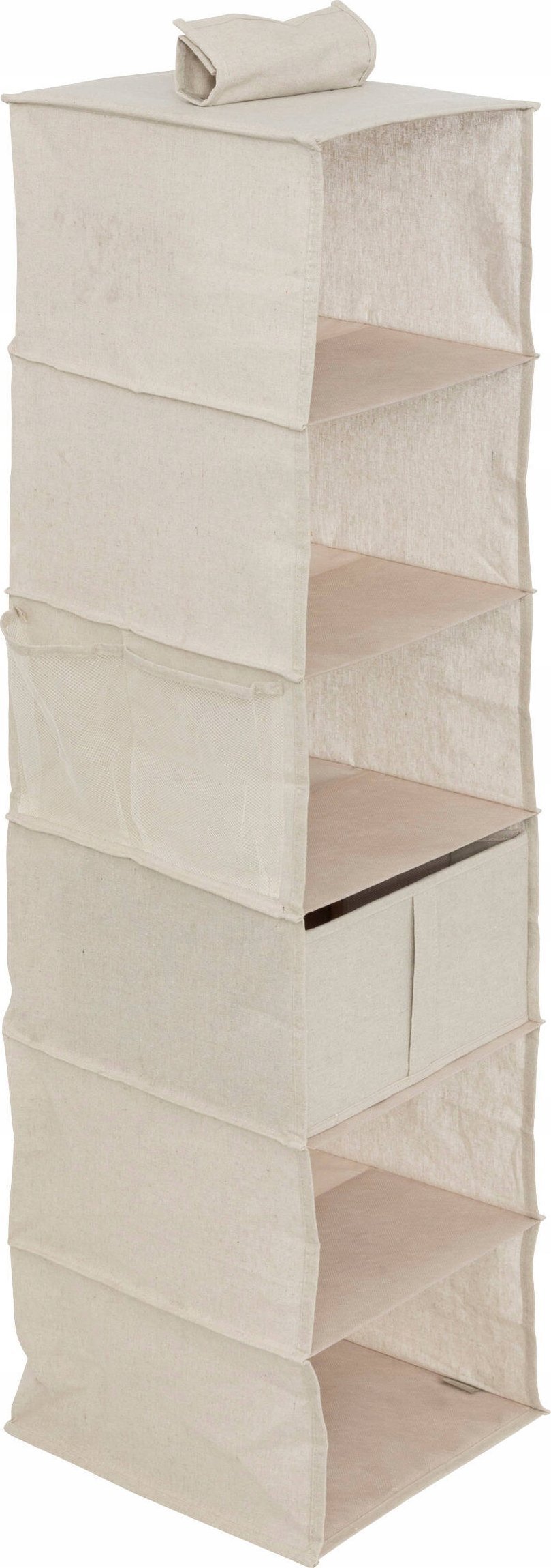 Organizer wiszący do szafy DRESSY, 6 komór, 30 x 30 x 127 cm