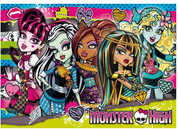 CLEMENTONI 104 EL. Monster High