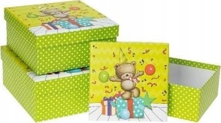 Teka Pudełko prezentowe PUD-22004-KW 3szt ROZETTE