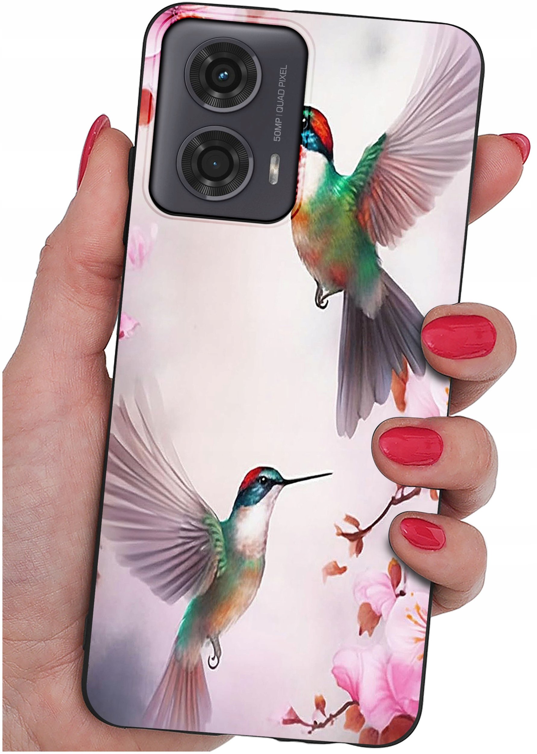 Etui do Motorola Moto G24 |G24 POWER |G04 |E14 WZORY |SILIKONOWE MATT SZKŁO