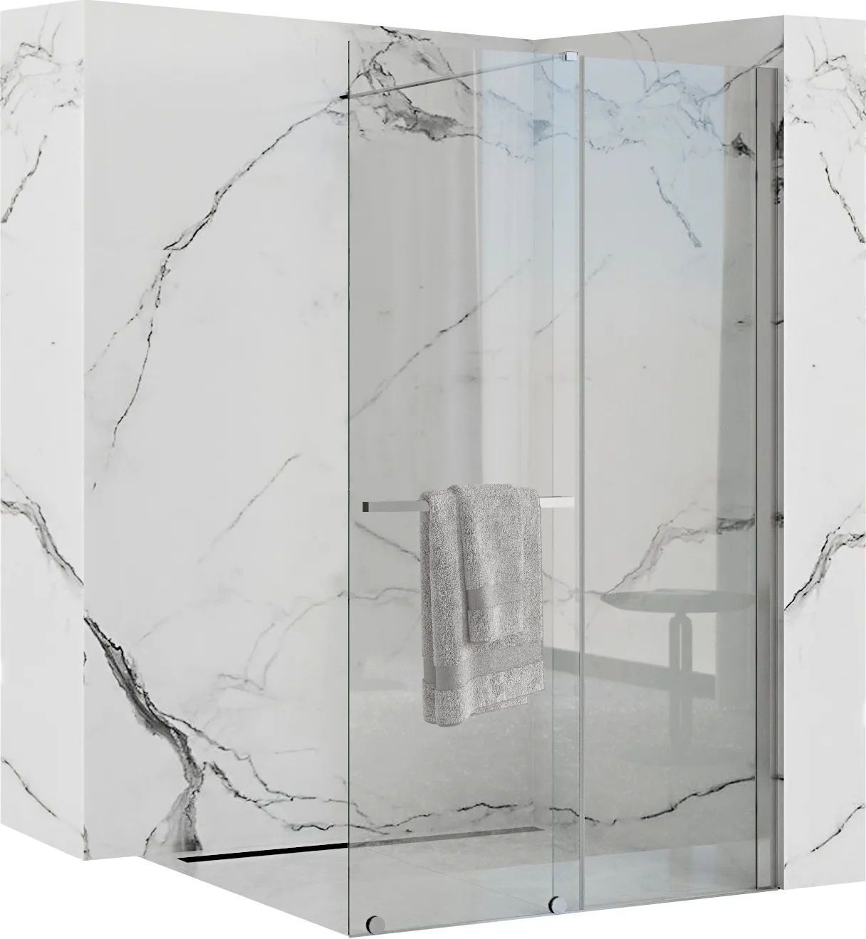 Rea Ścianka prysznicowa Rea Cortis 100