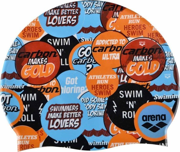 Arena Czepek Pływacki Arena Print Junior WatchWord