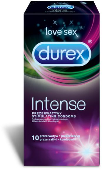 Durex Prezerwatywy Intense 10 sztuk