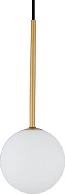 Lampa wisząca Nowodvorski Mimimalistyczna lampa wisząca Karo 10305 czarna złota