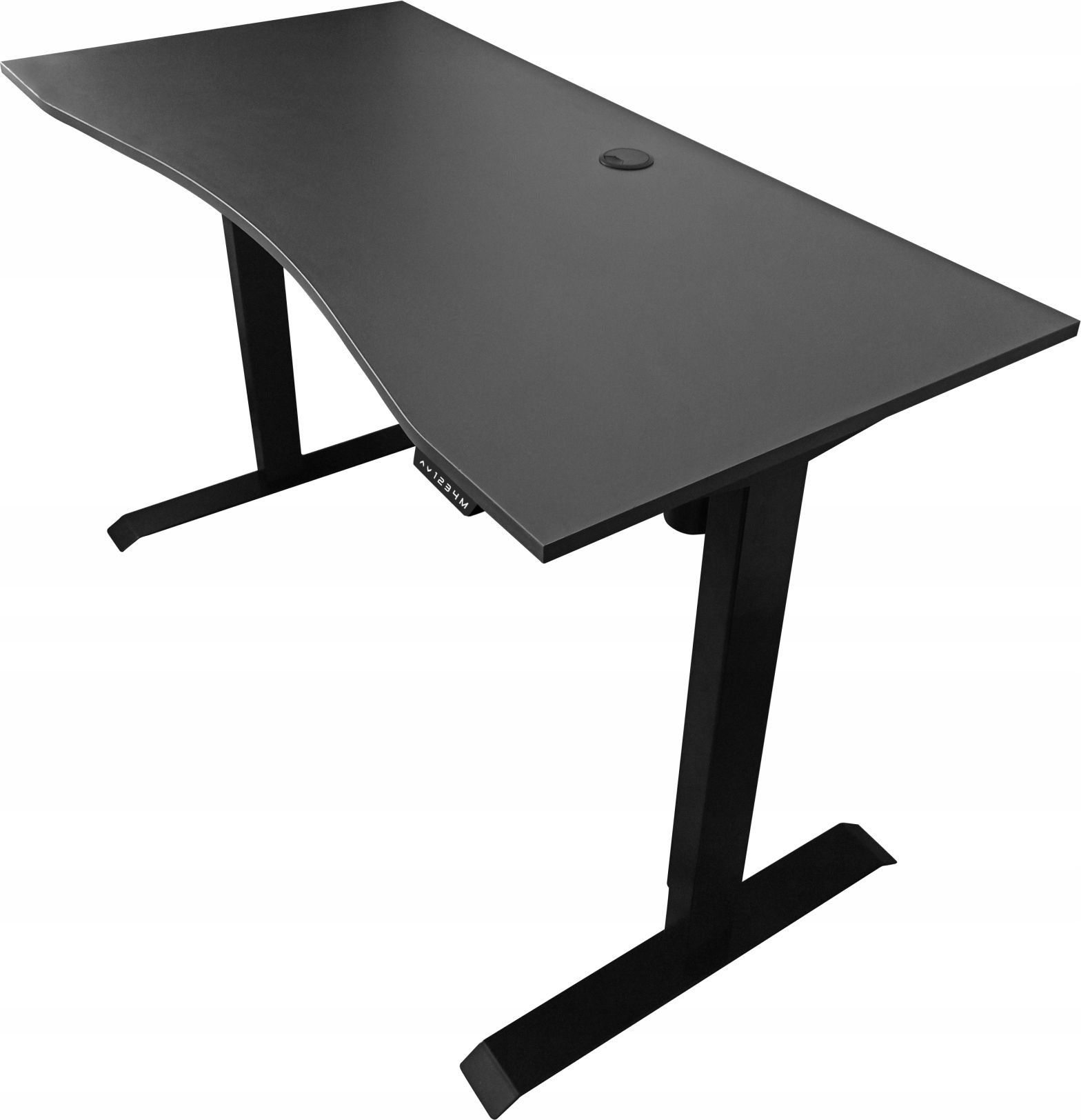 Biurko Zdesk AC-3TB-Po/B Grafitowe 138 cm x 68 cm