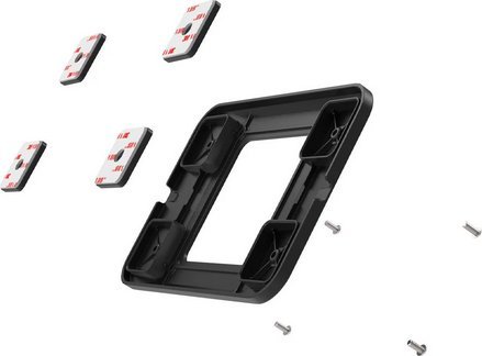 Compulocks Compulocks Universal Invisible Mount Plate - Montagekomponente (Universalmontageplatte) - fur Notebook / Tablet - Schwarz - Standfussmontag